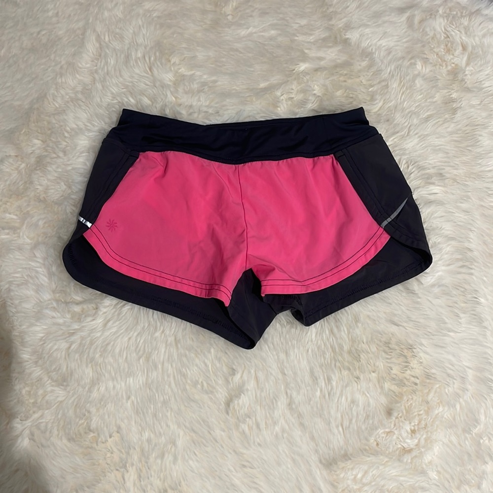 Athleta girl athletic shorts , size L/12 , in good condition ,